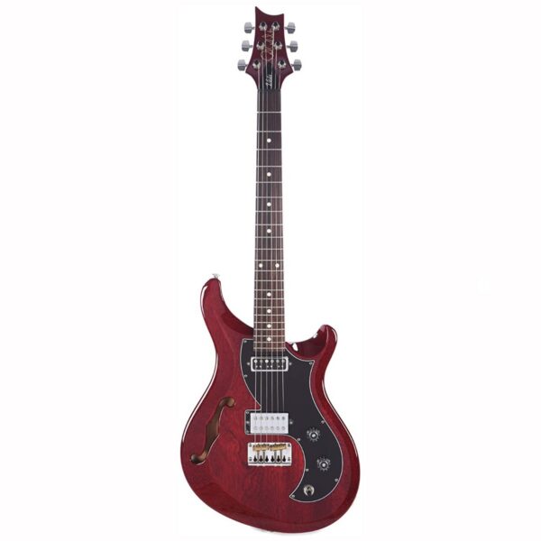 PRS S2 Vela Semi-Hollow Electric Guitar - Vintage Cherry Satin
