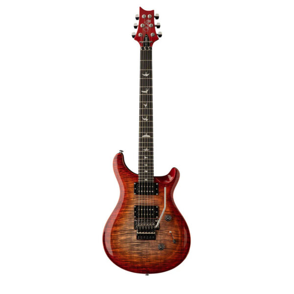 PRS SE Custom 24 Floyd Rose Electric - Charcoal Cherry Burst