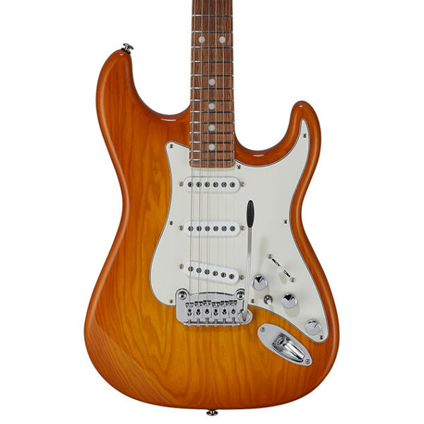 G&L CLF Research S-500 Electric Guitar – Honeyburst