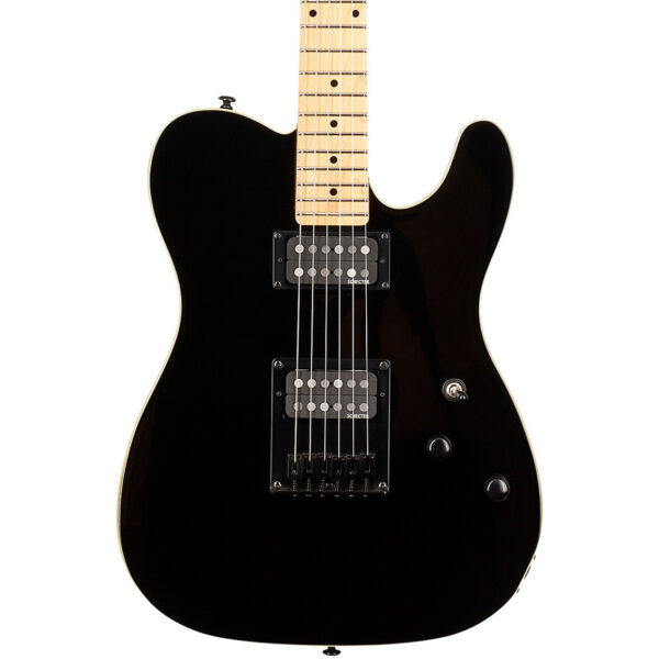 Schecter PT Electric Guitar - Maple Board, Gloss Black