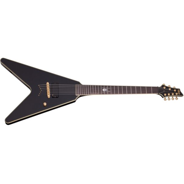 Schecter Chris Howorth V-7 7-String Electric - Metallic Black