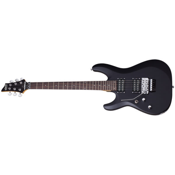 Schecter C-6 FR Deluxe Left-Handed Electric - Satin Black