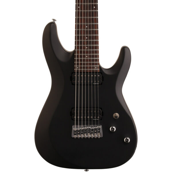 Schecter C-8 Deluxe 8-String Guitar - Satin Black
