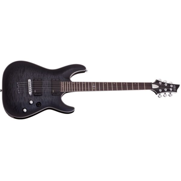 Schecter C-1 Platinum Electric Guitar - Satin Black