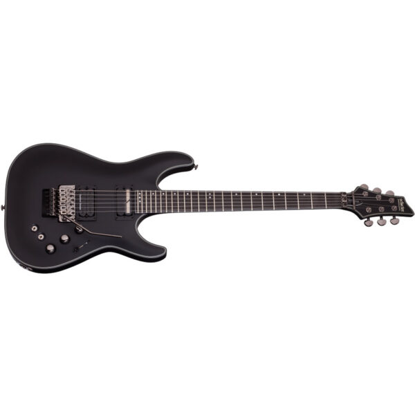 Schecter Blackjack SLS C-1 FR S - Satin Black, Ebony Board
