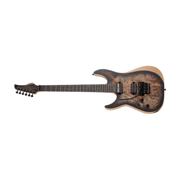 Schecter Reaper-6 FR S Left-Handed Electric - Satin Charcoal Burst