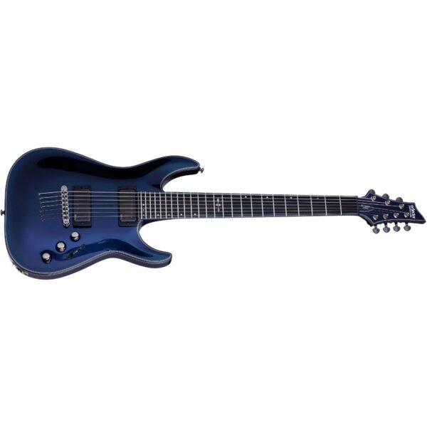 Schecter Hellraiser Hybrid C-7 Electric Guitar - Ultra Violet