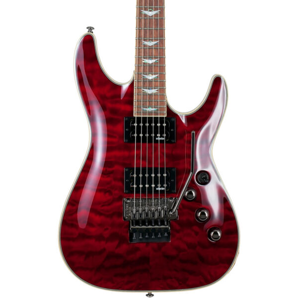Schecter Omen Extreme 6 FR Electric Guitar - Black Cherry (Demo)