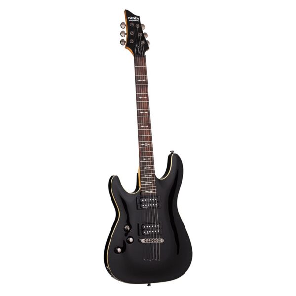 Schecter Omen-6 Left-Handed Electric Guitar - Black