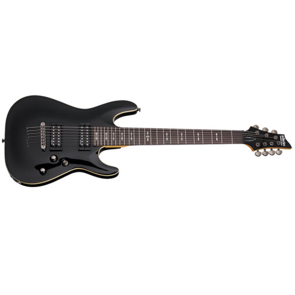 Schecter Omen 7 7-String Electric Guitar - Gloss Black