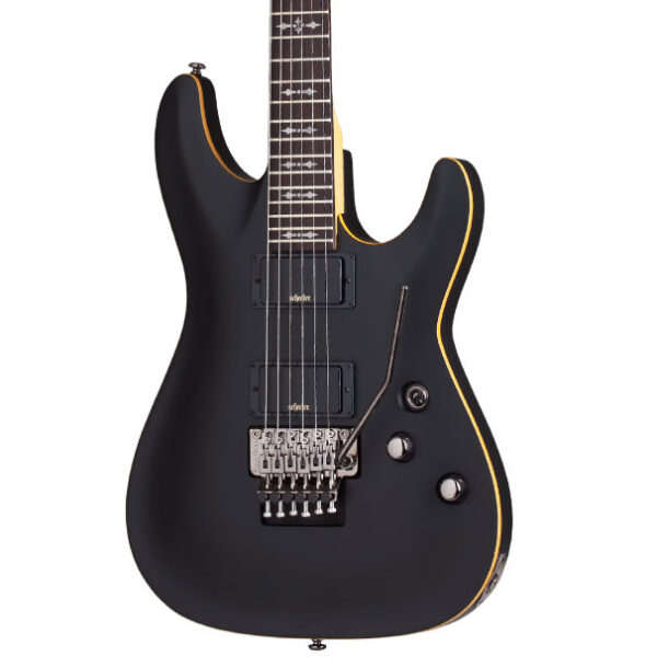 Schecter Demon-6 FR Electric Guitar - Aged Satin Black