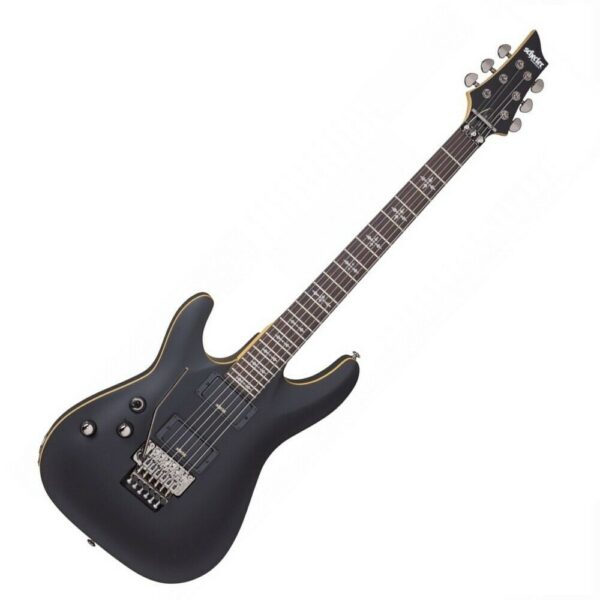 Schecter Demon-6 FR Left-Handed Electric Guitar - Satin Black