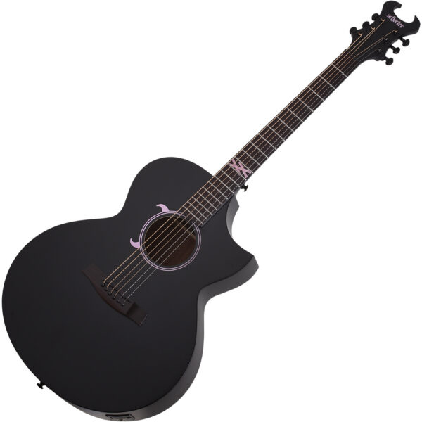 Schecter Machine Gun Kelly Acoustic-Electric - Satin Black