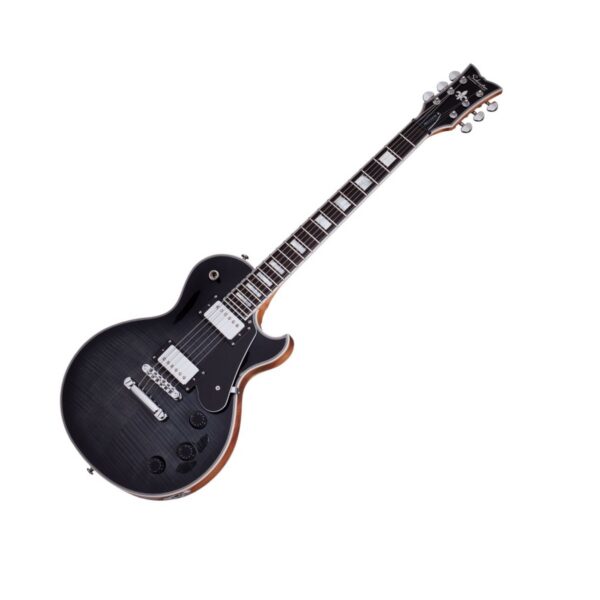 Schecter Solo-II Custom Electric Guitar - Trans Black Burst