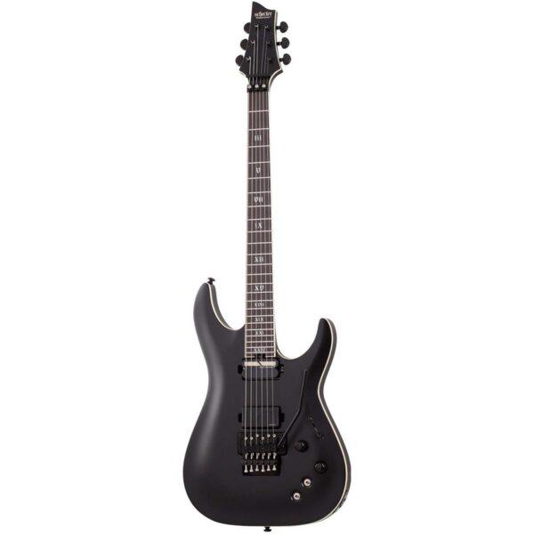 Schecter C-1 FR S SLS Evil Twin - Satin Black