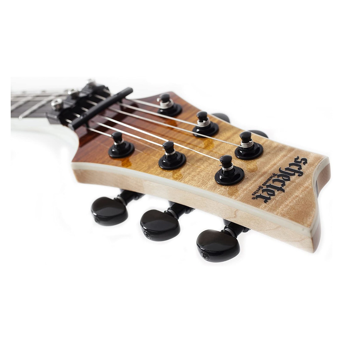Schecter C-1 FR-S SLS Elite Electric Guitar - Antique Fade Burst - Image 2