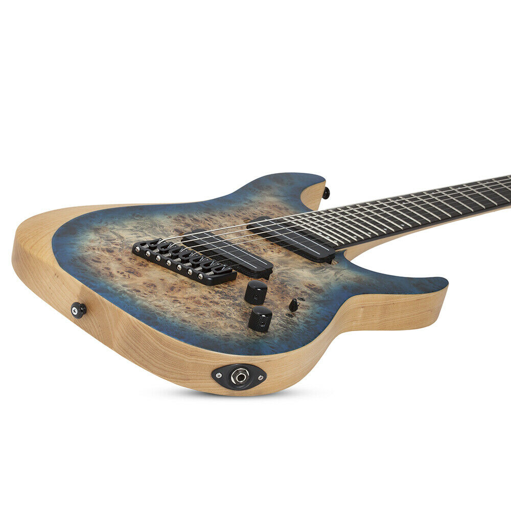 Schecter Reaper-7 Multiscale Electric Guitar - Sky Burst - Image 2