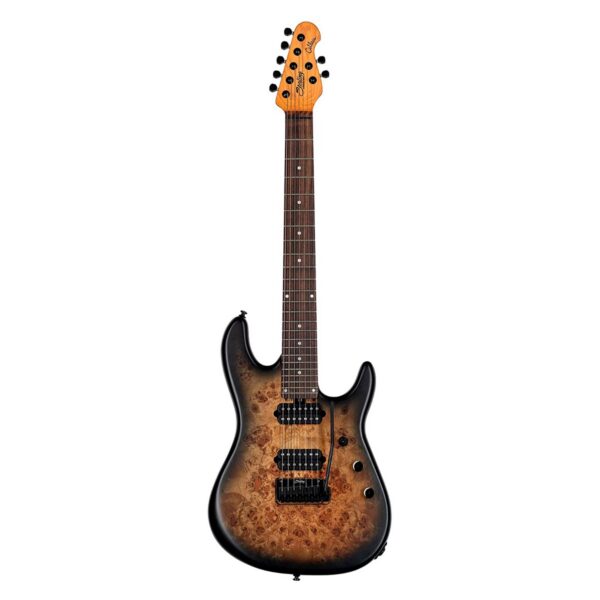 Sterling by Music Man Jason Richardson Cutlass 7-String, Natural Poplar Burst