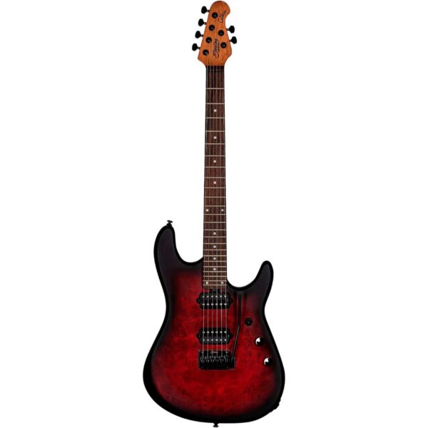 Sterling by Music Man Richardson6, Dark Scarlet Burst Satin