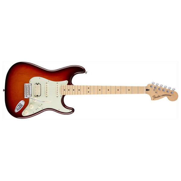 Fender Deluxe Stratocaster HSS MN, Tobacco Sunburst