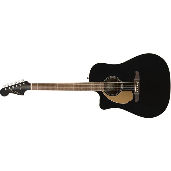 Fender Redondo Player LH, Walnut FB, Jetty Black