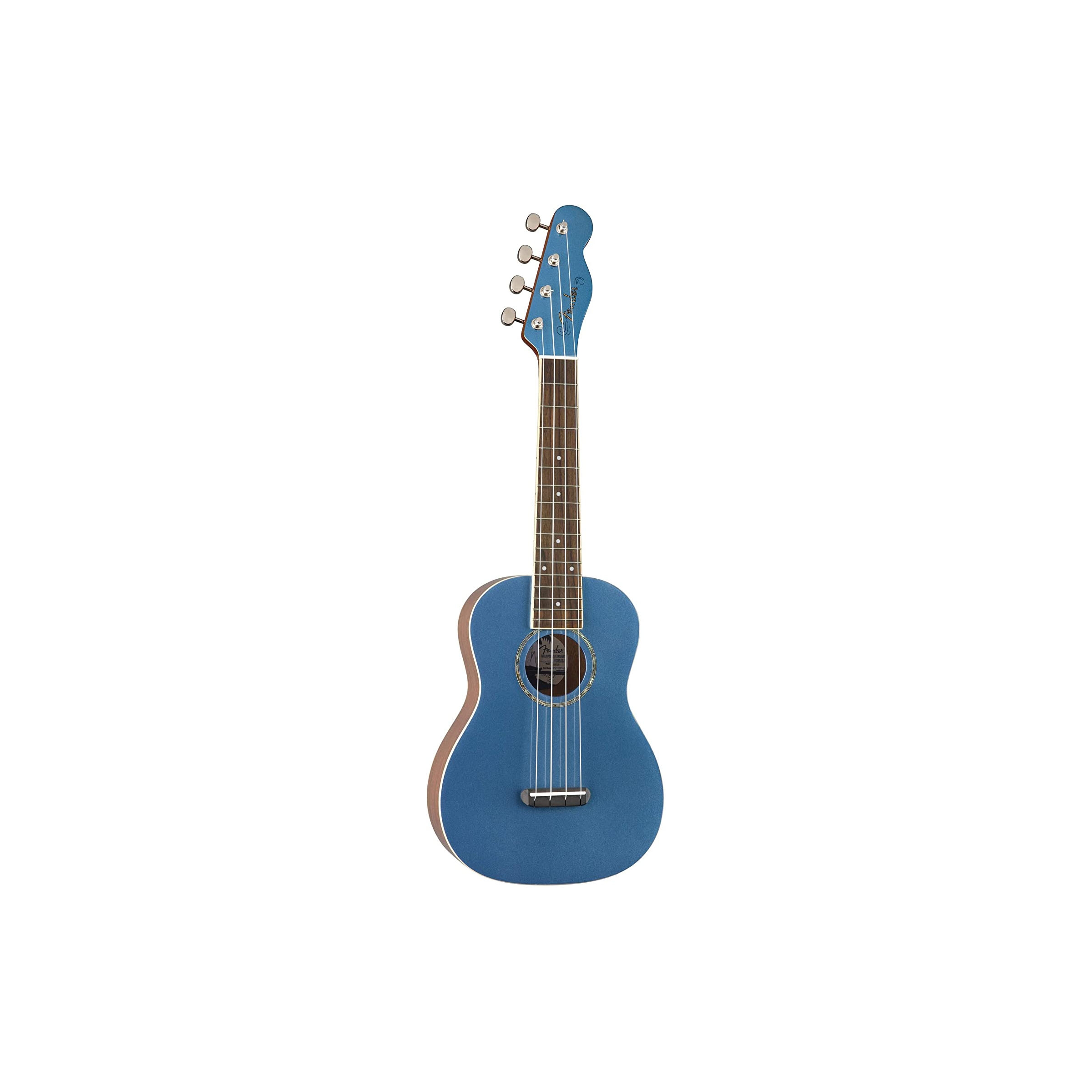 Fender Zuma Classic Concert Uke - Lake Placid Blue - Image 2