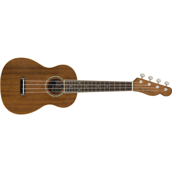 Fender Zuma Concert Ukulele - Walnut Board, Natural